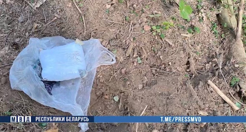 Леса Минского района снова стали местом для закладок