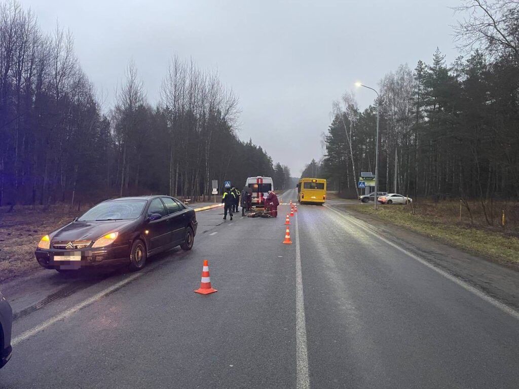 В Минском районе под колесами «Ситроена» погибла пешеход