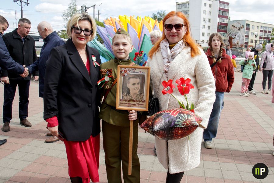 Посмотрели, как в Заславле встретили 80-летие Великой Победы