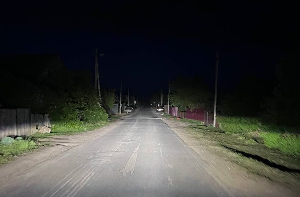 На одной из улиц в Луговой Слободе не работает уличное освещение. Когда исправят ситуацию?  