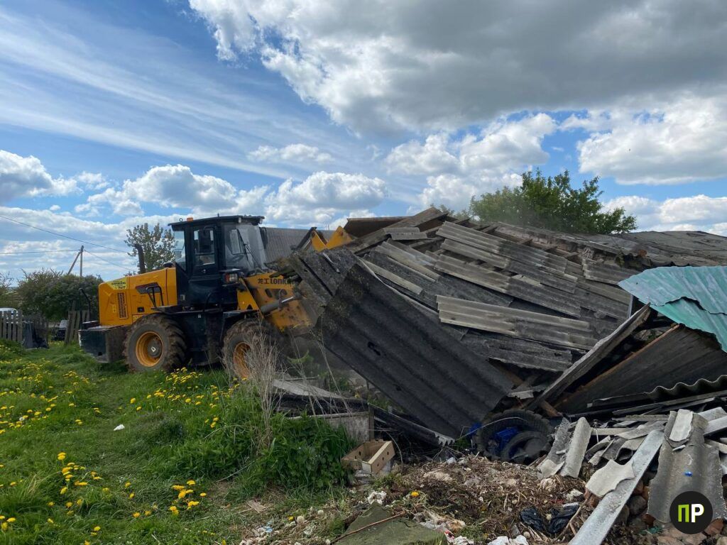 В Юзуфово снесли сараи. Что будет на их месте?