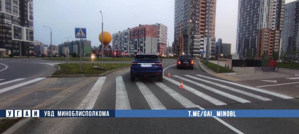 В Копище водитель наехал на велосипедиста