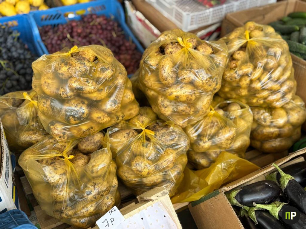 молодой картофель