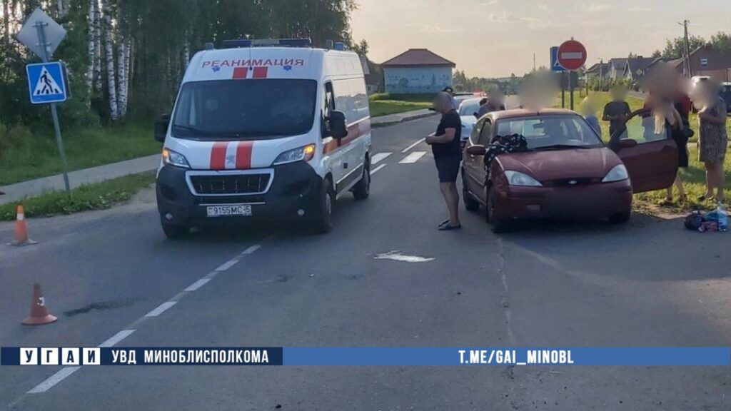 В Колодищах Ford Focus сбил ребенка