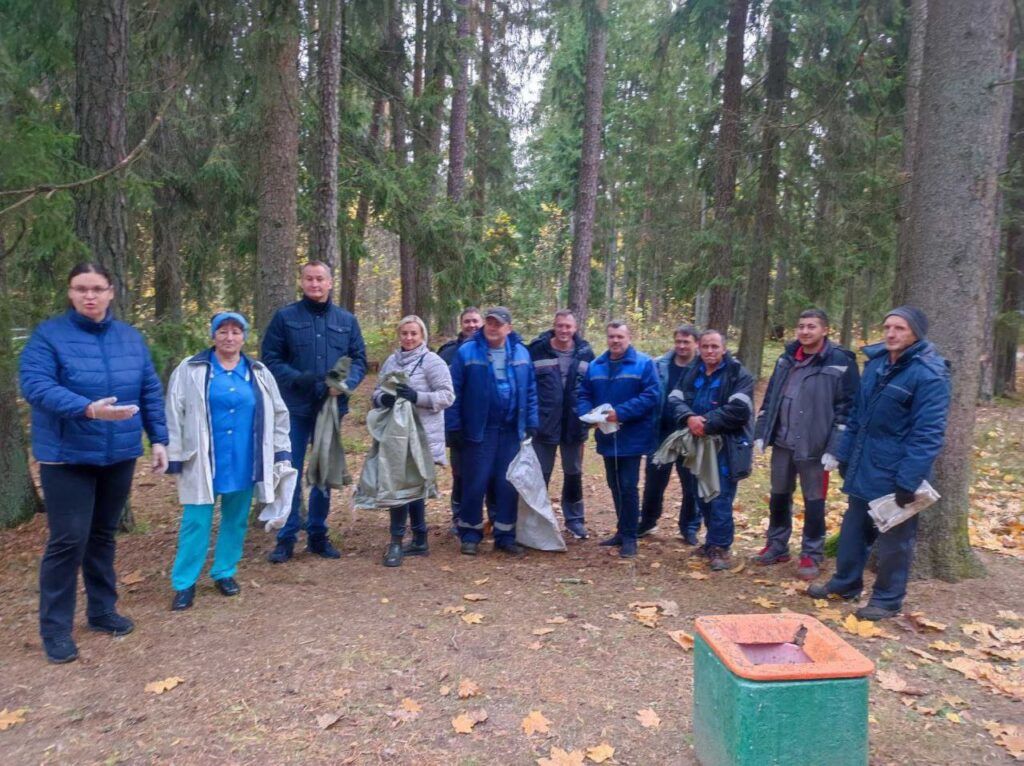 Как работники спецлесхоза борются за чистоту природы в Минском районе