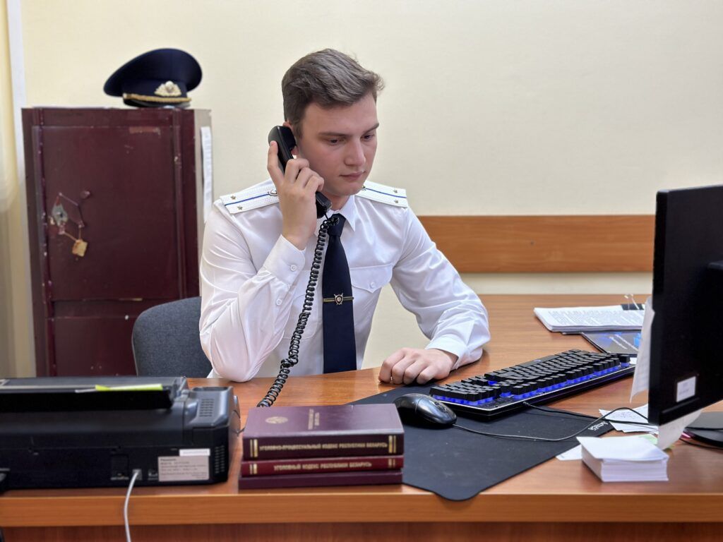 Молодой следователь Минского района рассказал о первом завершенном деле
