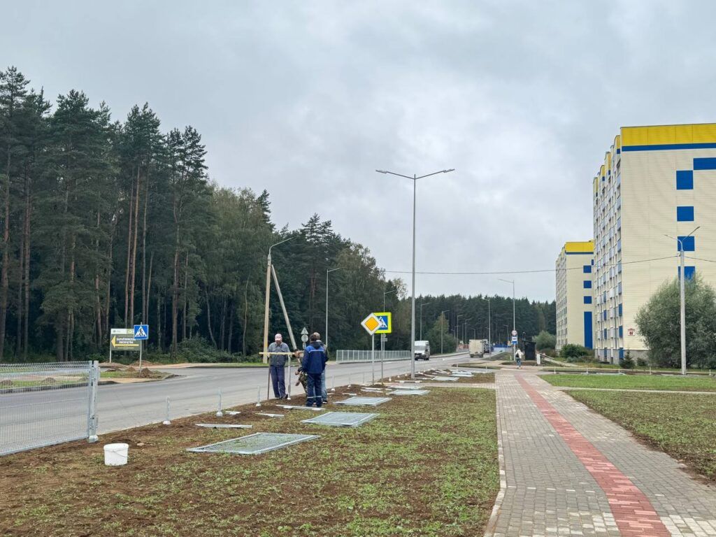 Как в Лесковке меняют дорожную сеть для безопасности школьников