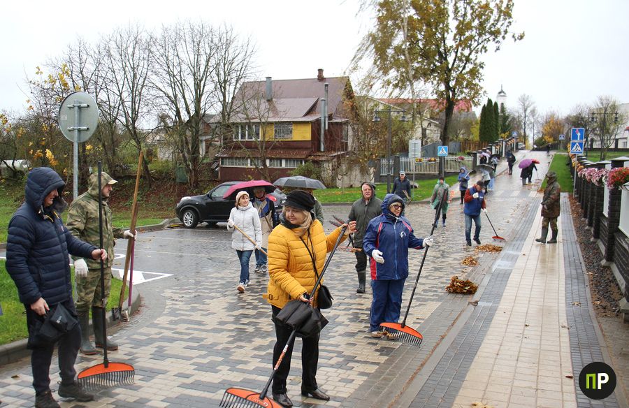Узнали, что успели сделать за субботник в Заславле