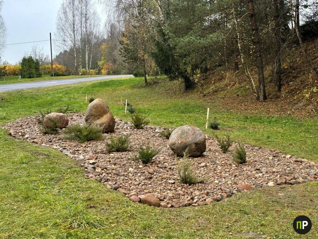 Посмотрели, как озеленяют Острошицкий Городок и Бродок
