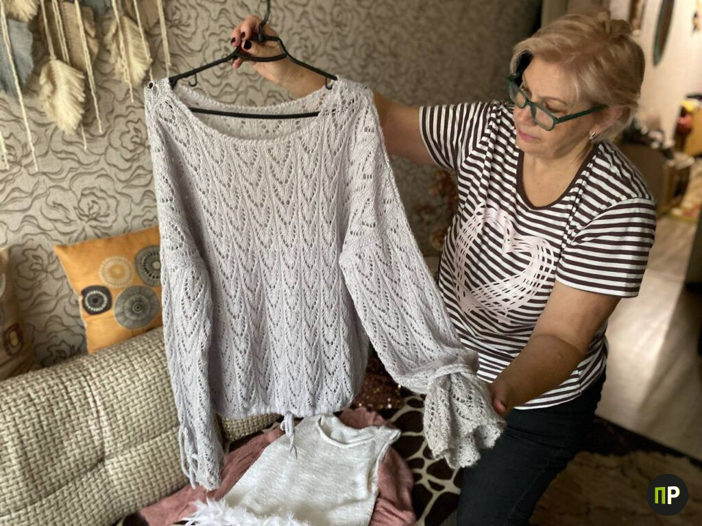 Жительница Луговой Слободы вяжет свитеры лучше, чем в Pinterest