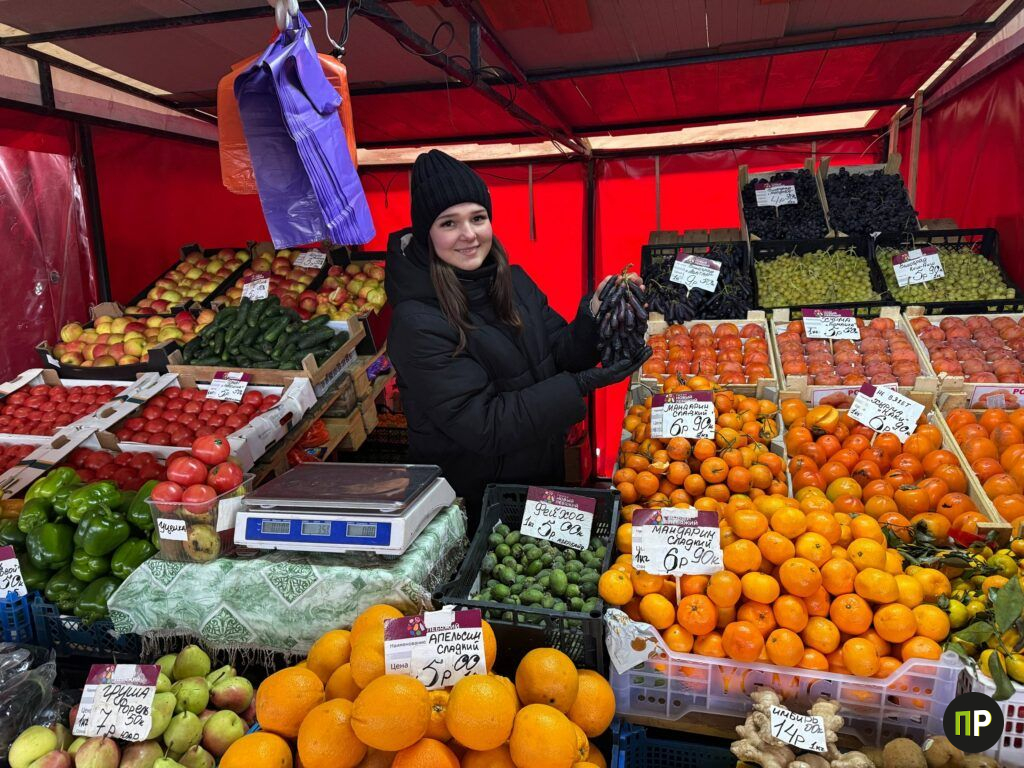 Изучили на рынке в Таборах цены на овощи и фрукты