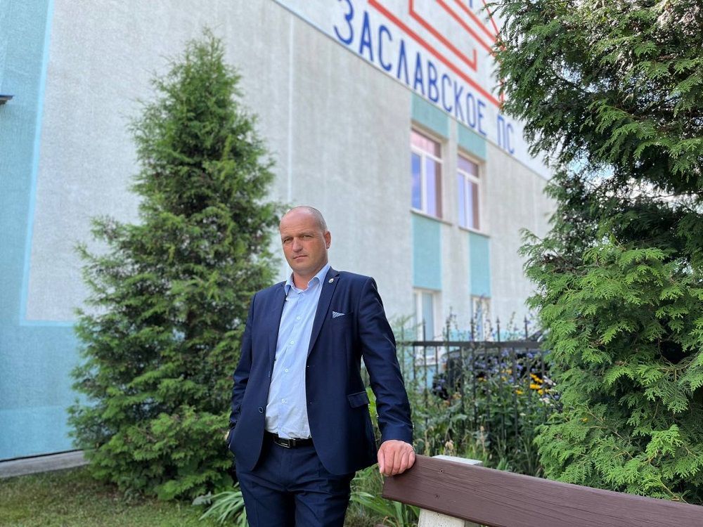 Коллектив ГУП «Заславское ПС» поздравили с Новым годом