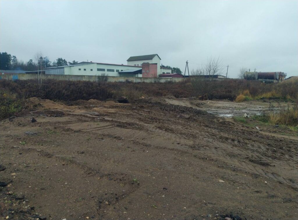 В Большевике ликвидировали стихийную свалку