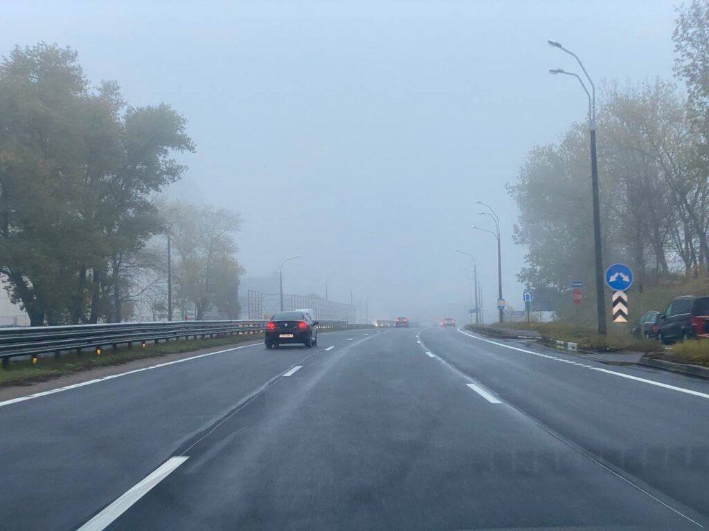 ГАИ Минского района предупреждает: туман — источник повышенной опасности!