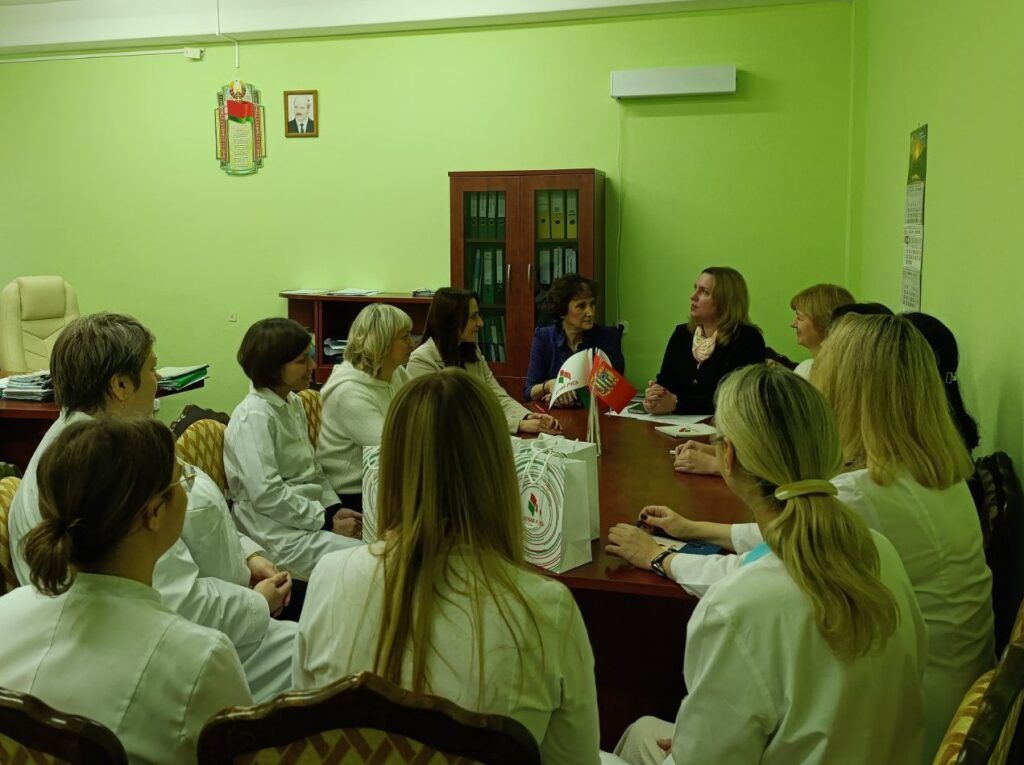 «Белая Русь» обсудила с коллективом МРЭК Минщины стратегию развития страны