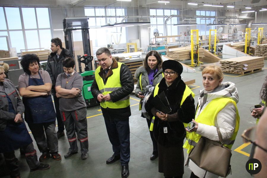 Что Колесень обсудил с коллективом фабрики «Косвик»   