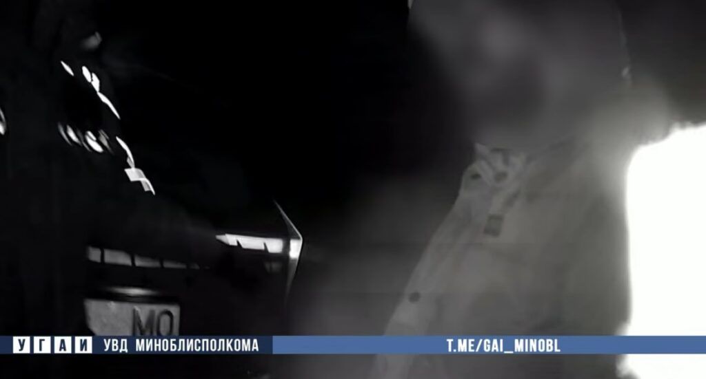 В Минском районе задержали водителя BMW, который пытался скрыться от ГАИ в лесу