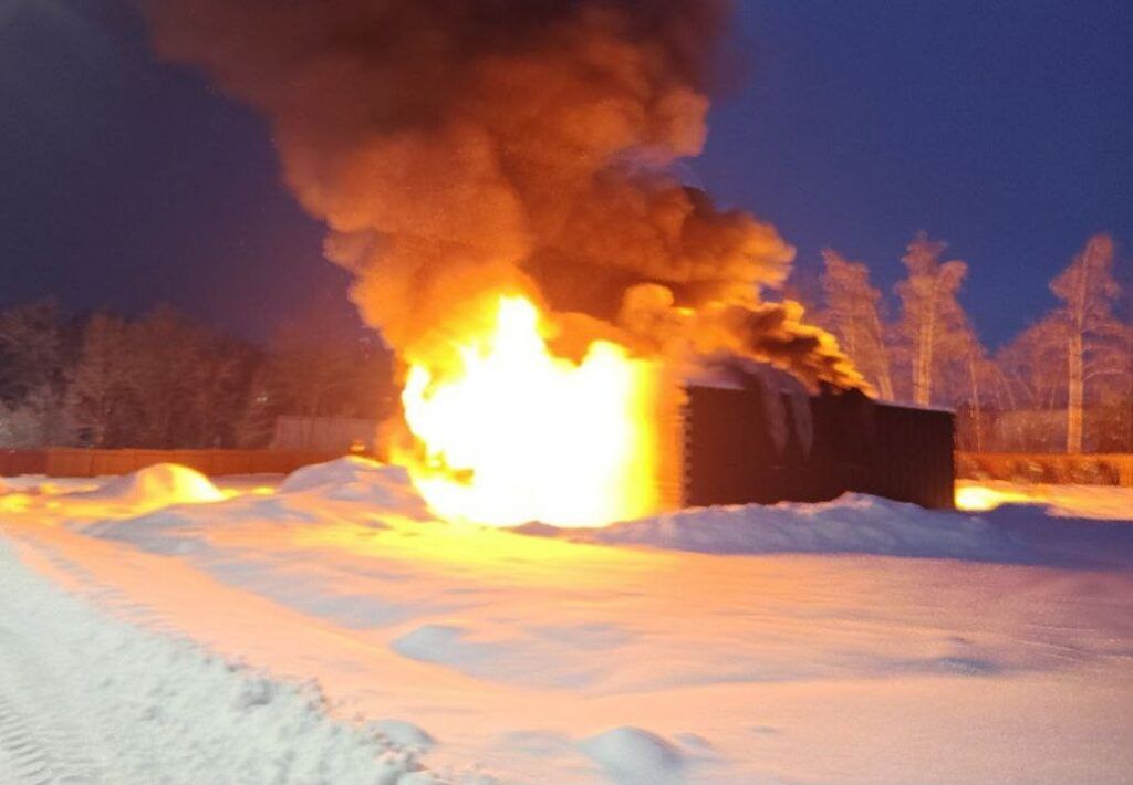 Два дома загорелись за сутки в Минском районе