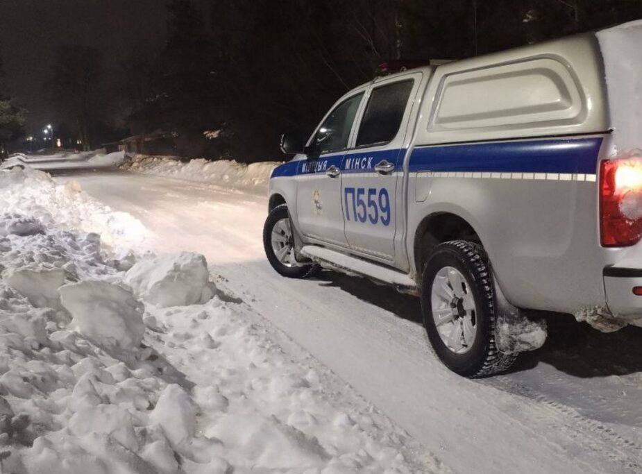 ГАИ Минского района следит за водителями и пешеходами на дорогах