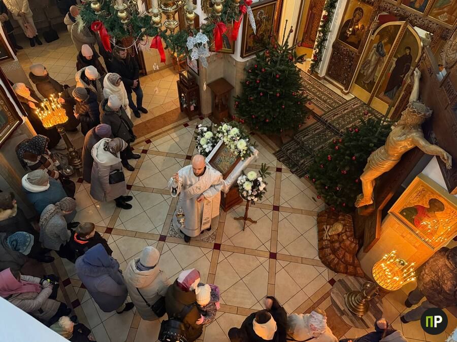 Как встретили Рождество в храме Благовещения Пресвятой Богородицы в Лесном