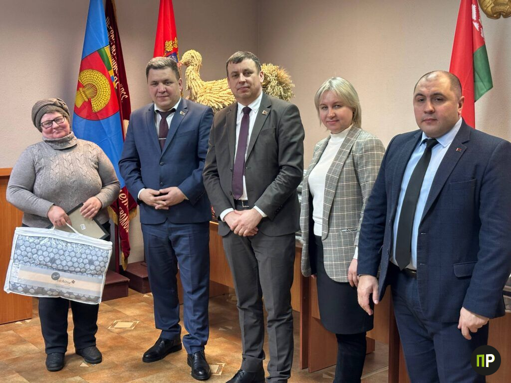 Колесень наградил лучших животноводов ОАО «Рапс» в Крупице