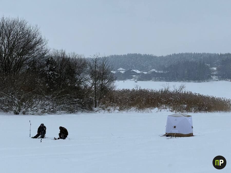 Посмотрели, какая рыба клюет на водоемах под Минском