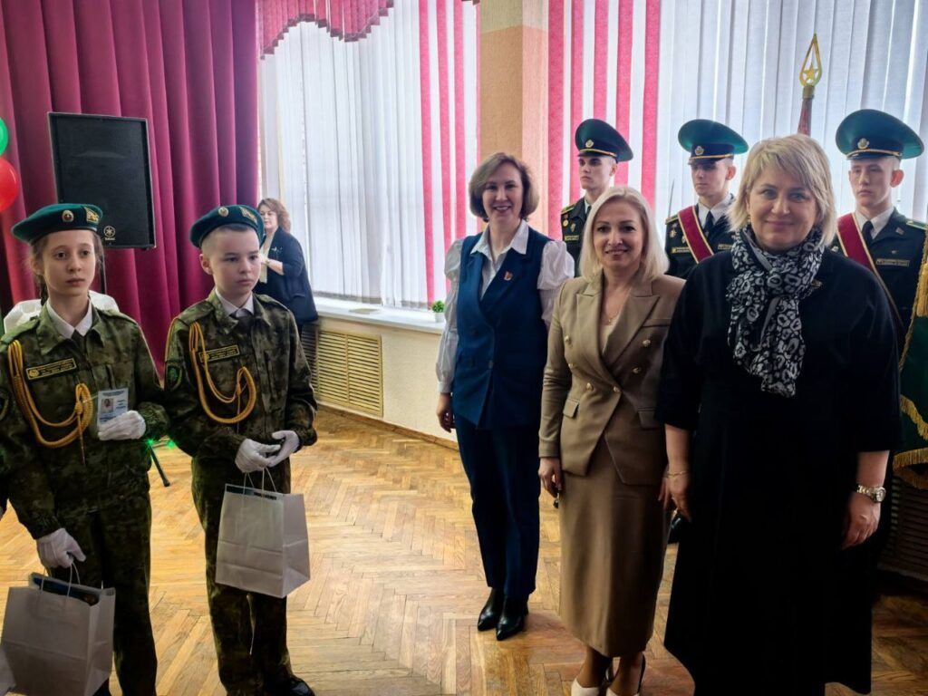 В Сеницкой школе появился новый военно-патриотический класс