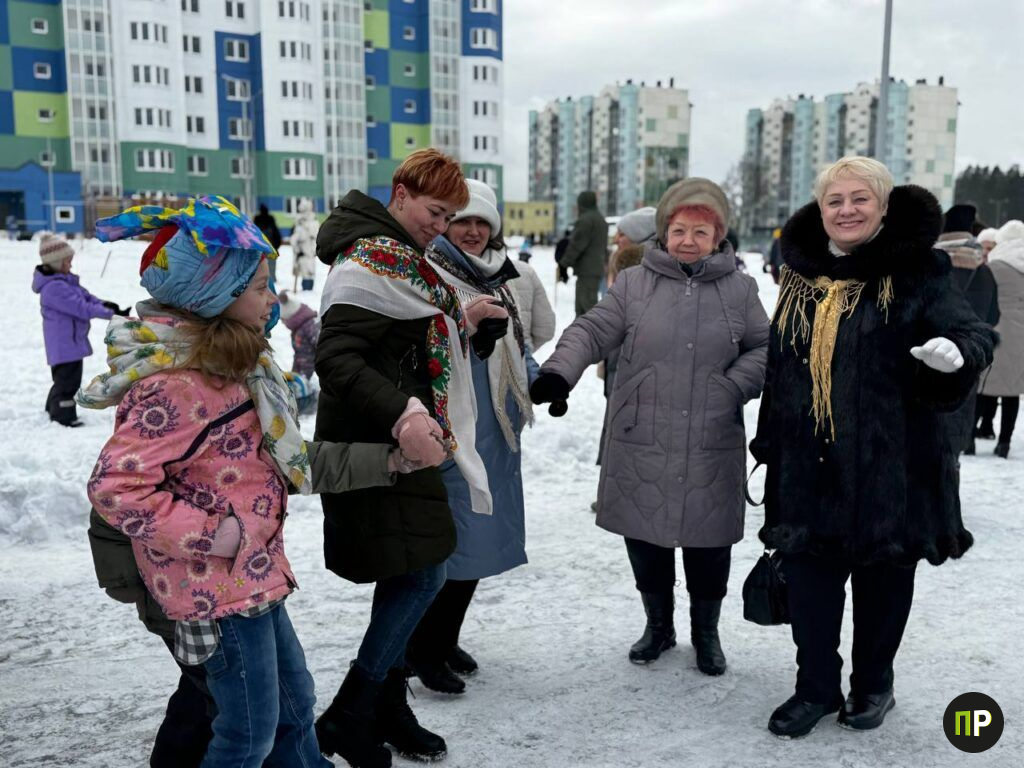 Посмотрели, как в Лесковке провели Масленицу