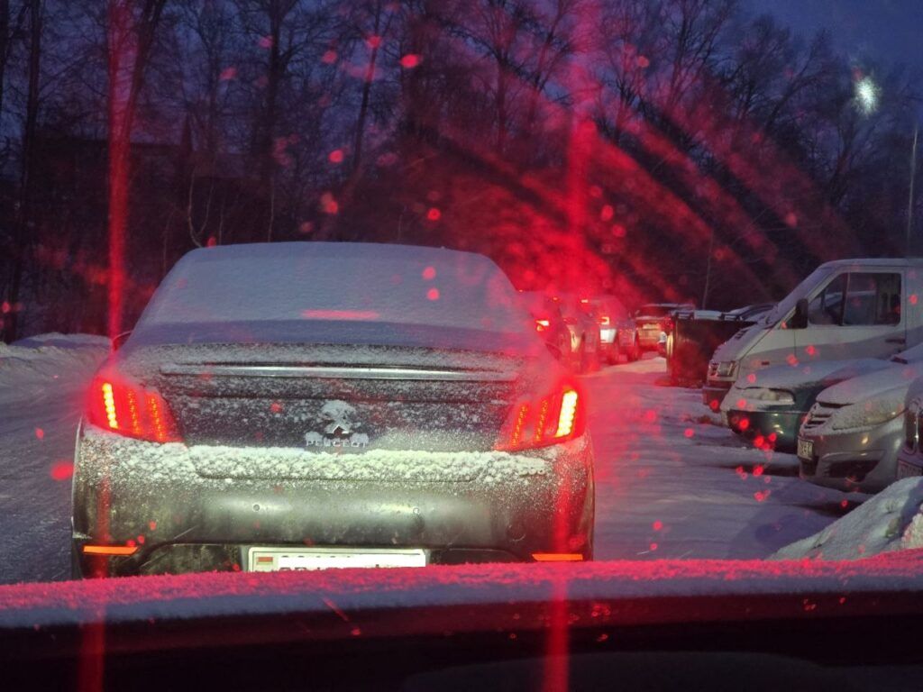 Почему утром 25 февраля жители Прилук встали в пробке