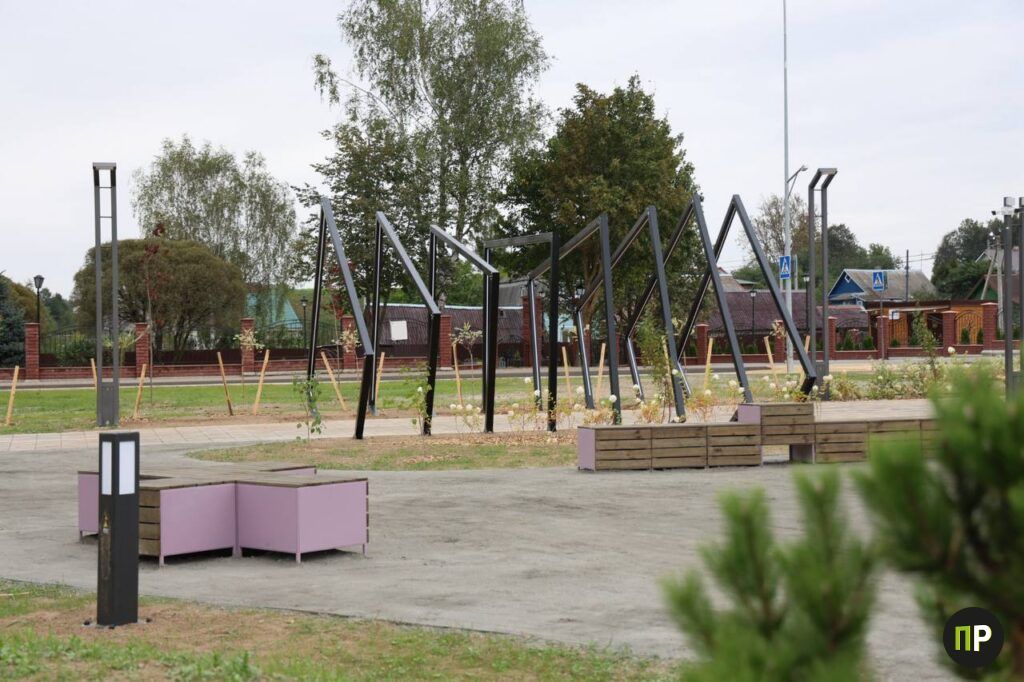 Почему в Заславле возникли проблемы с освещением в молодёжном парке