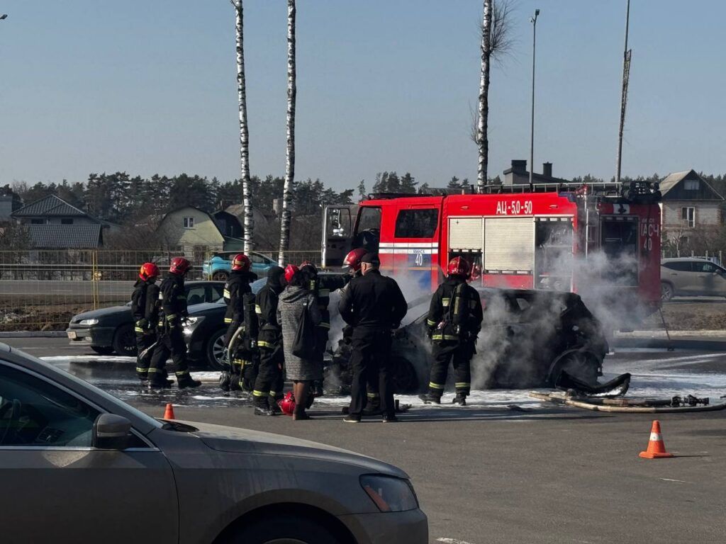 В МЧС рассказали о вероятной причине возгорания авто в Валерьяново