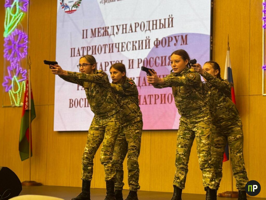 В Копище кадеты из России и военно-патриотические клубы Минского района показали свои умения