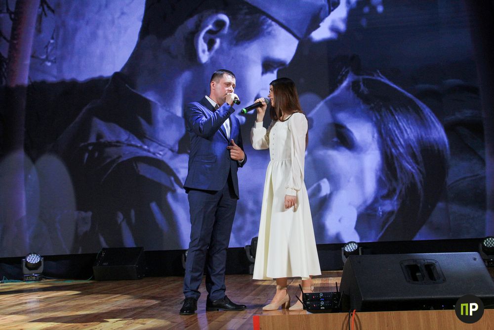 Первый районный конкурс патриотической песни прошел в Заславле