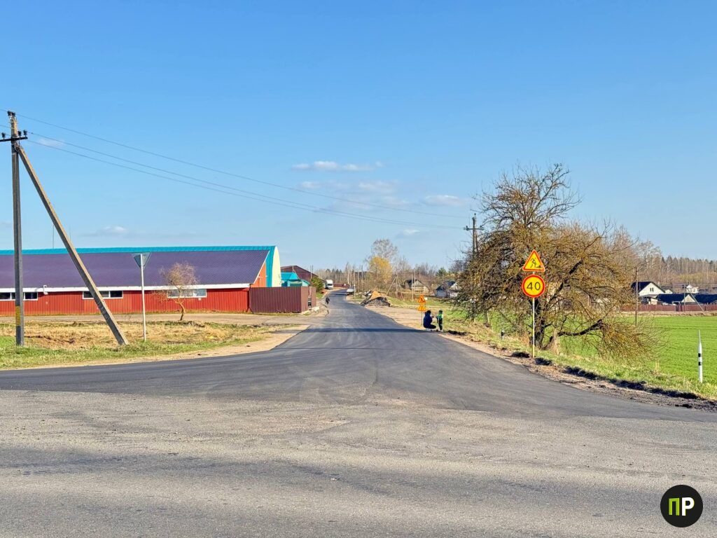 Дорожники обновили подъезд к Киршам