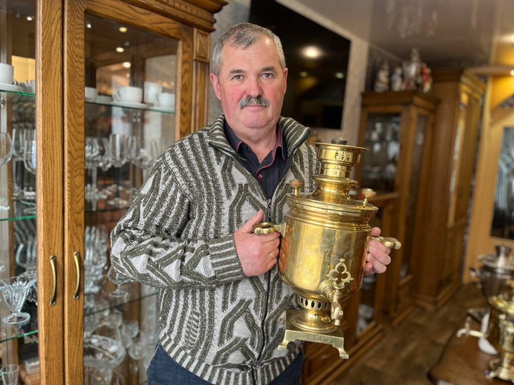 Житель Шершунов возвращает к жизни самовары XIX века