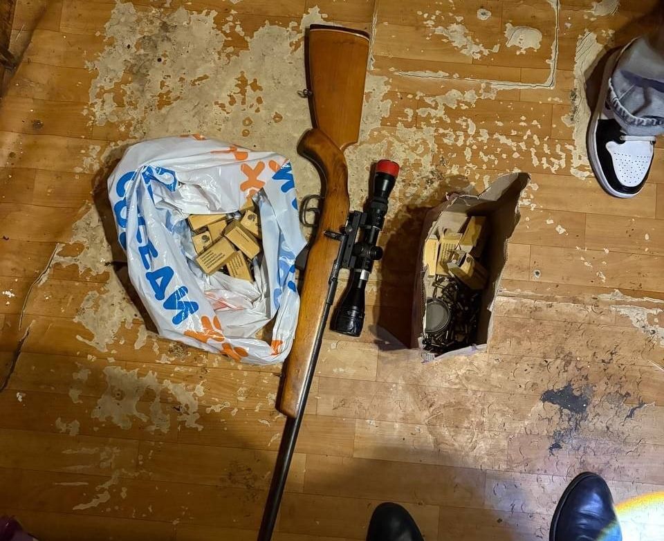 В Богатырево у местного жителя изъяли арсенал оружия и более 800 патронов