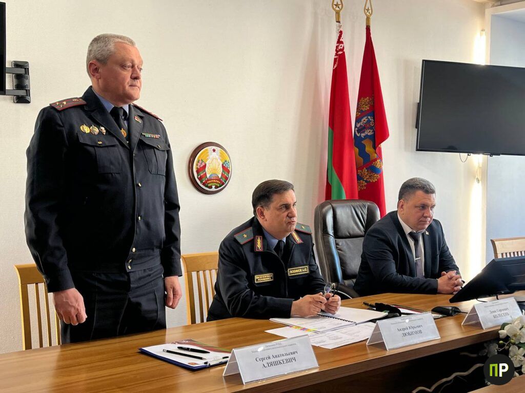 Глава милиции Минщины поставил задачи перед правоохранителями Минского района  