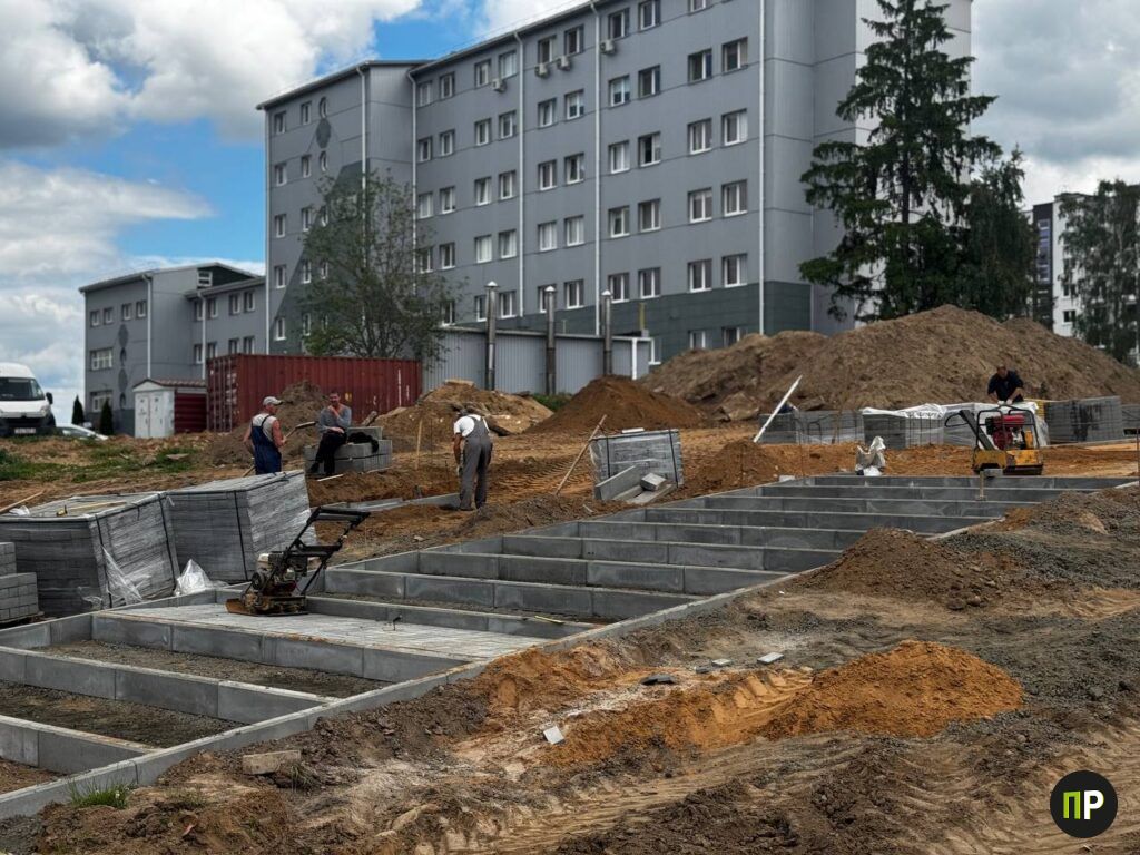 В Боровлянах появится новая пешеходная аллея