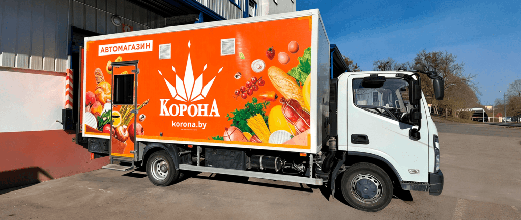 В деревни Минского района пришёл новый автомагазин