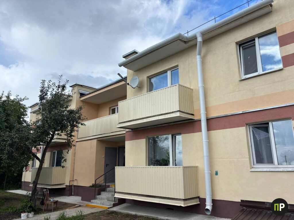 Ремонт жилого дома в Петришках выходит на финишную прямую